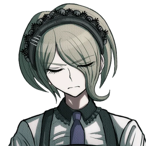 😤 Стикер «Danganronpa Sprites /» для Telegram