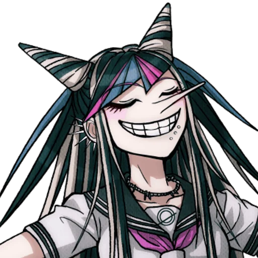 😝 Стикер «Danganronpa Sprites /» для Telegram