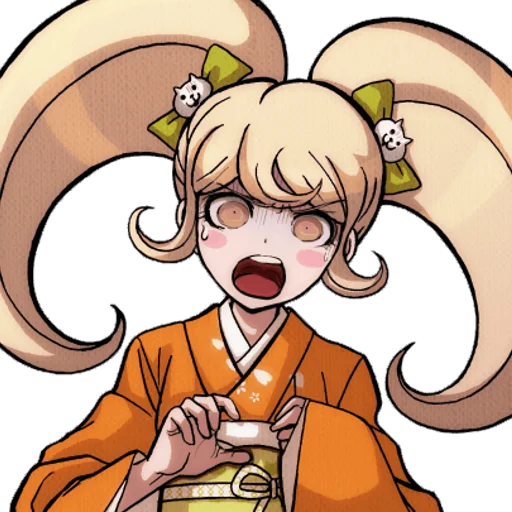 😨 Стикер «Danganronpa Sprites /» для Telegram