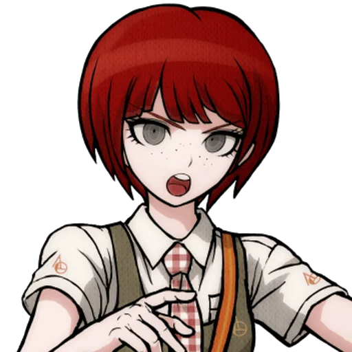 😠 Стикер «Danganronpa Sprites /» для Telegram