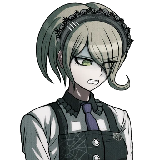 😣 Стикер «Danganronpa Sprites /» для Telegram