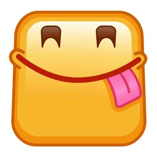 😋 Эмодзи «Square Emoji - квадратные эмоджи» для Telegram