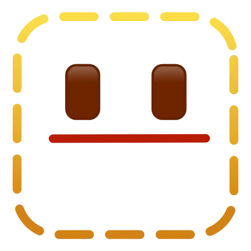 🫥 Эмодзи «Square Emoji - квадратные эмоджи» для Telegram