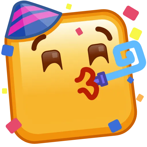 🥳 Эмодзи «Square Emoji - квадратные эмоджи» для Telegram