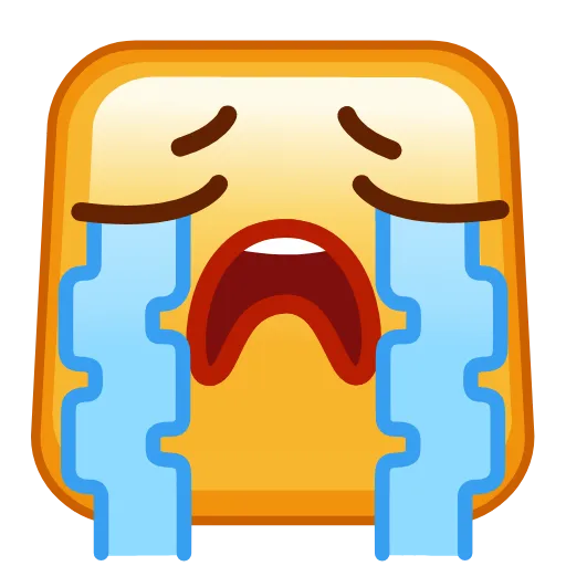 😭 Эмодзи «Square Emoji - квадратные эмоджи» для Telegram