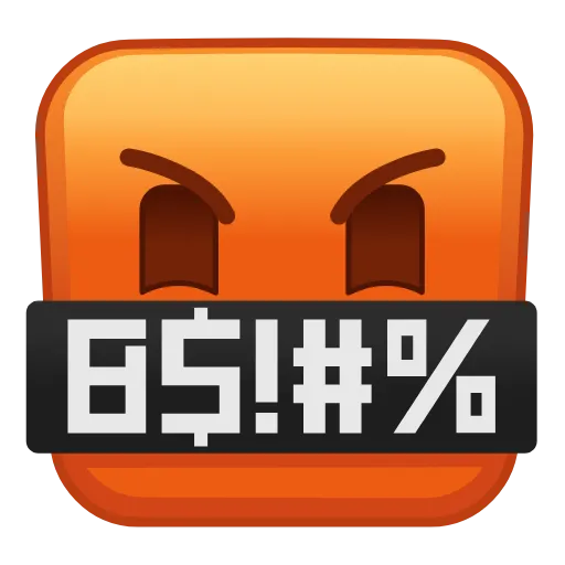 🤬 Эмодзи «Square Emoji - квадратные эмоджи» для Telegram