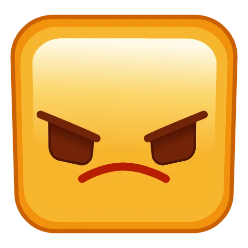 😠 Эмодзи «Square Emoji - квадратные эмоджи» для Telegram