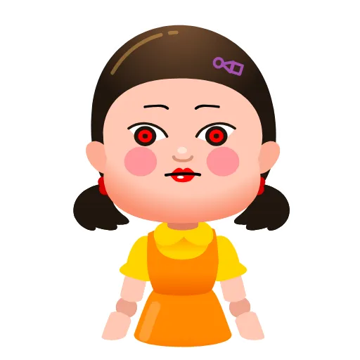 😡 Эмодзи «Squid Game» для Telegram