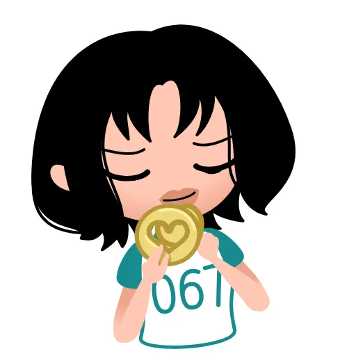 😘 Эмодзи «Squid Game» для Telegram