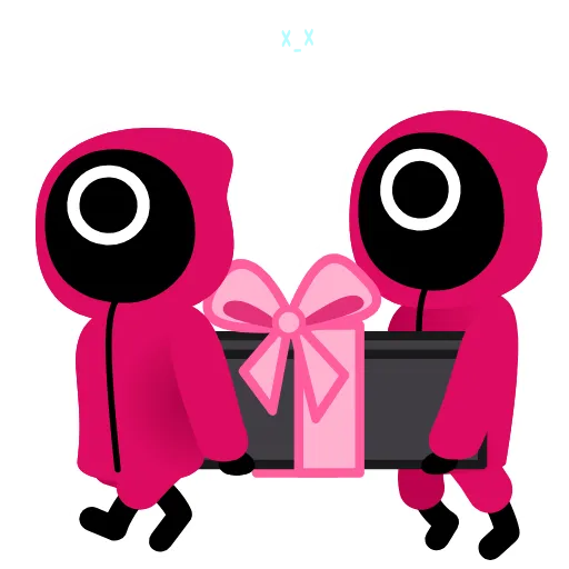🎁 Эмодзи «Squid Game» для Telegram