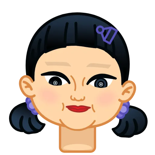 😉 Эмодзи «Squid Game» для Telegram