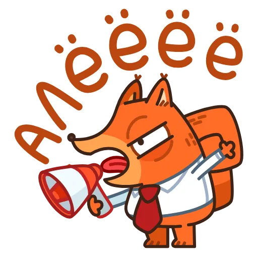 📢 Эмодзи «Белка-клерк» для Telegram