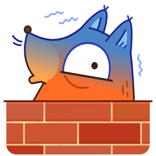 😨 Эмодзи «Белка-клерк» для Telegram