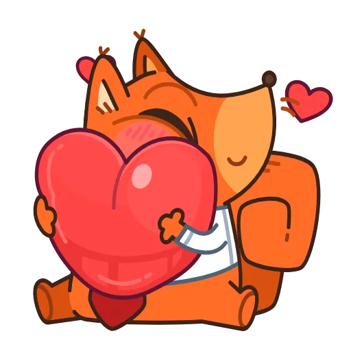 🥰 Эмодзи «Белка-клерк» для Telegram