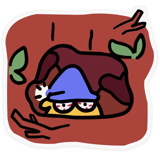 🥱 Эмодзи «Бевка» для Telegram