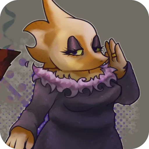 😏 Стикер «Underfell Salphys» для Telegram