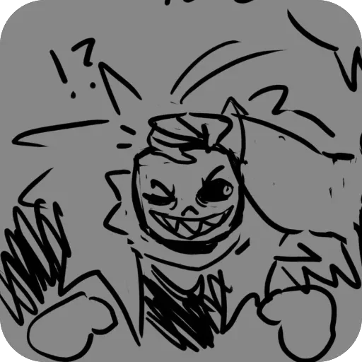 😨 Стикер «Underfell Salphys» для Telegram