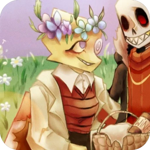 💐 Стикер «Underfell Salphys» для Telegram