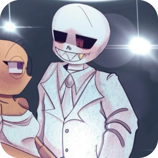 🤵 Стикер «Underfell Salphys» для Telegram