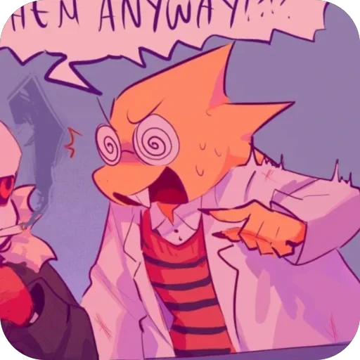 😡 Стикер «Underfell Salphys» для Telegram