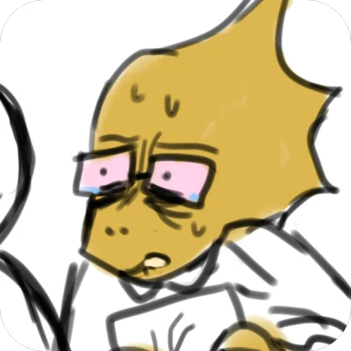 😨 Стикер «Underfell Salphys» для Telegram