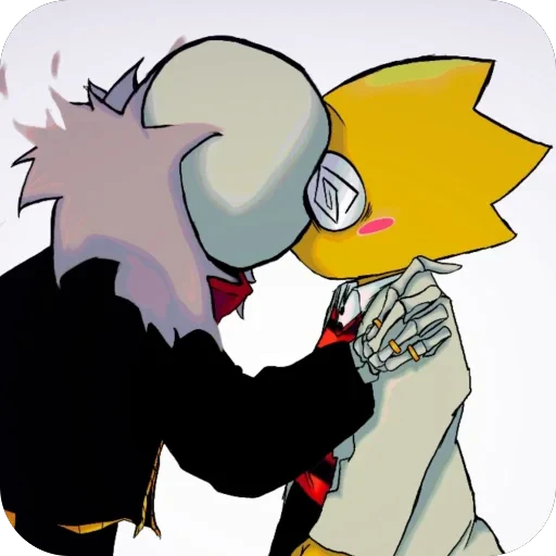 😘 Стикер «Underfell Salphys» для Telegram