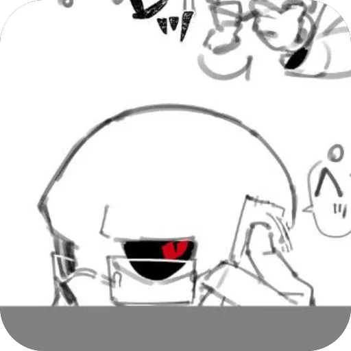 🤓 Стикер «Underfell Salphys» для Telegram