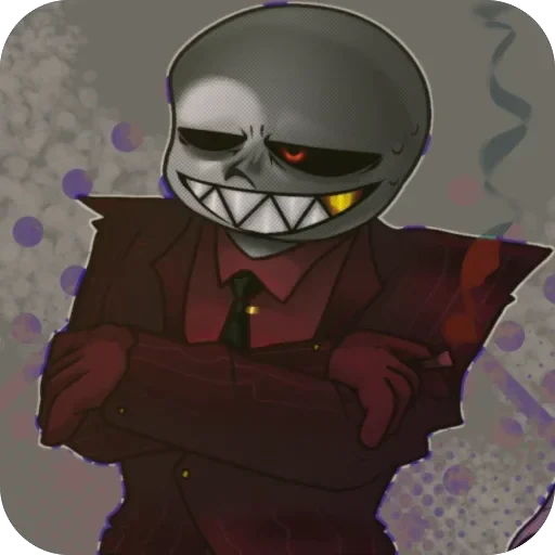🚬 Стикер «Underfell Salphys» для Telegram