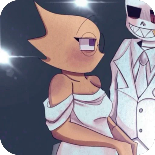 👰‍♀️ Стикер «Underfell Salphys» для Telegram