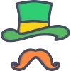 💚 Эмодзи «St.Patrick 's Day» для Telegram
