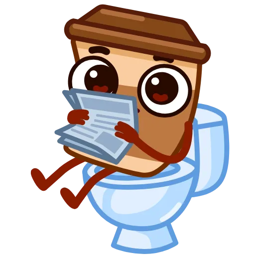 🚽 Стикер «Стаканчик Кофе» для Telegram