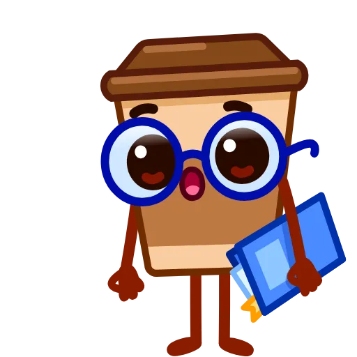 💡 Стикер «Стаканчик Кофе» для Telegram