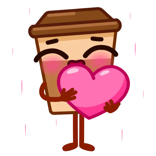 🥰 Стикер «Стаканчик Кофе» для Telegram