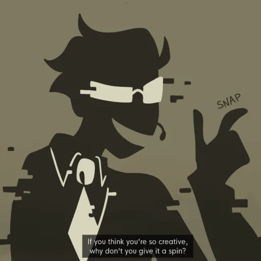 📃 Стикер «The Narrator» для Telegram
