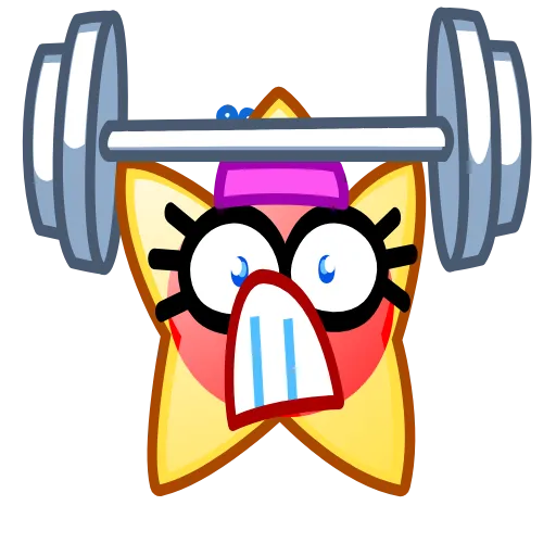 🏋️‍♀️ Эмодзи «Star Emoji» для Telegram