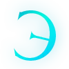 ✨ Эмодзи «Голубые буквы с блёстками и иконки» для Telegram