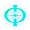 ✨ Эмодзи «Голубые буквы с блёстками и иконки» для Telegram