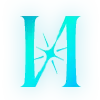 ✨ Эмодзи «Голубые буквы с блёстками и иконки» для Telegram
