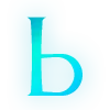 ✨ Эмодзи «Голубые буквы с блёстками и иконки» для Telegram