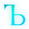 ✨ Эмодзи «Голубые буквы с блёстками и иконки» для Telegram