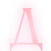 ✨ Эмодзи «Розовые буквы с блёстками» для Telegram