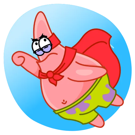 🦸‍♂ Эмодзи «Patrick» для Telegram