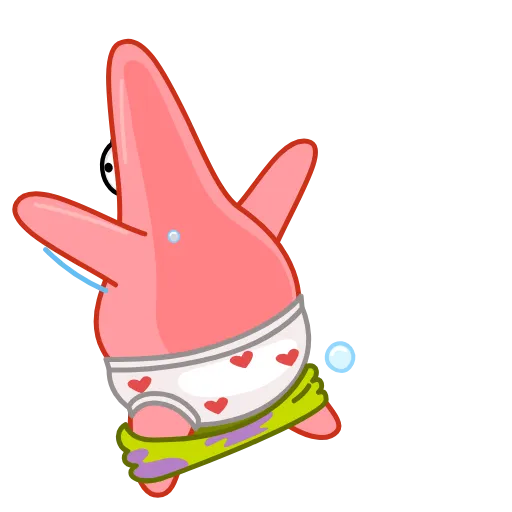 🏃‍♂ Эмодзи «Patrick» для Telegram
