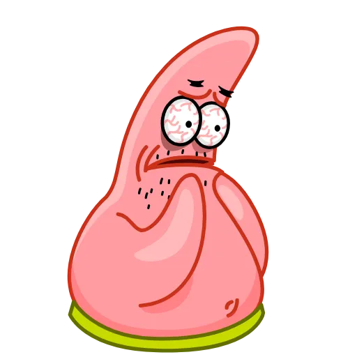 😰 Эмодзи «Patrick» для Telegram