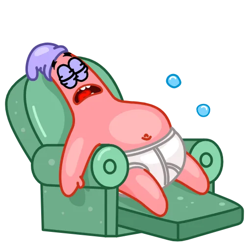 😴 Эмодзи «Patrick» для Telegram