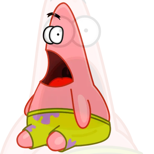 😨 Эмодзи «Patrick» для Telegram