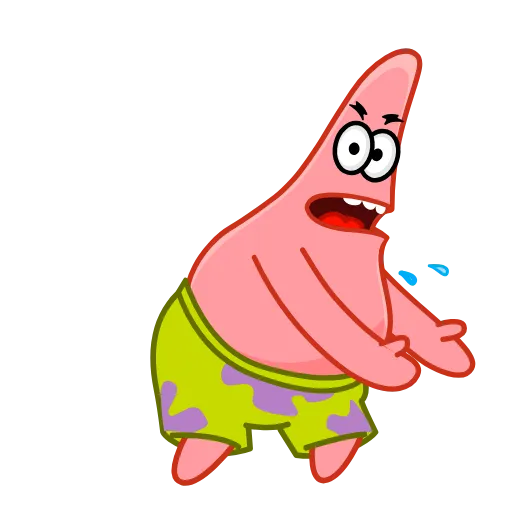 😐 Эмодзи «Patrick» для Telegram