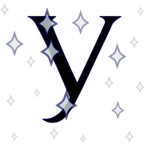 🤩 Эмодзи «Буквы с анимированными блёстками и таблички» для Telegram