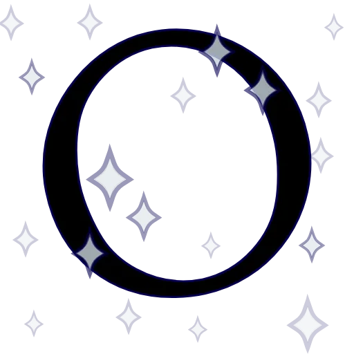 🤩 Эмодзи «Буквы с анимированными блёстками и таблички» для Telegram