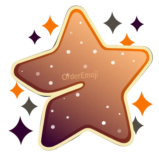 🧡 Эмодзи «𝑆𝑡𝑎𝑟» для Telegram
